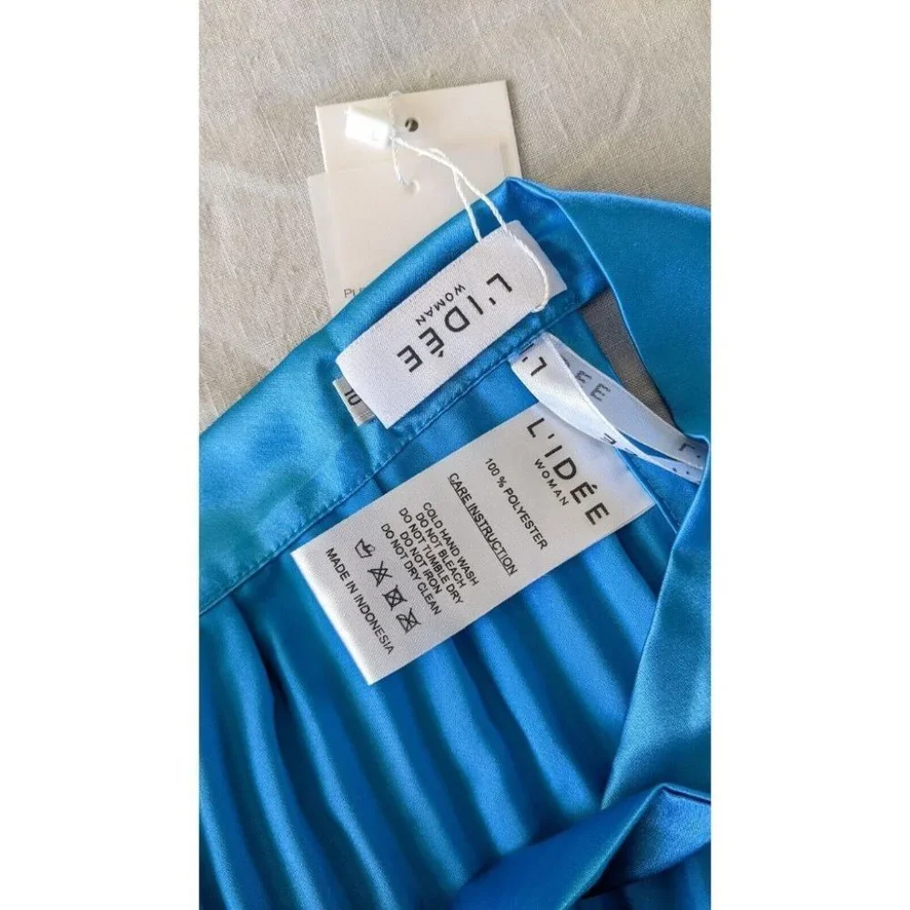 L'idee Renaissance Top Cloud Blue Size 10 BNWT - Picture 11 of 11